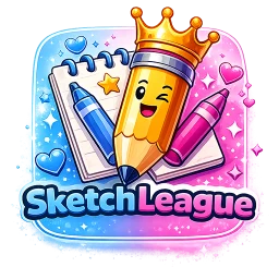 Ikon SketchLeague: Gambar & Tebak